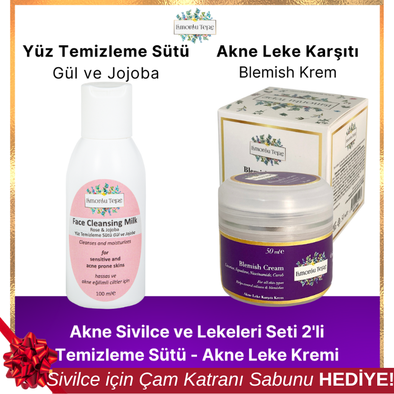 Akne Sivilce ve Lekeleri Seti-GJA (Yüz Temizleme ...