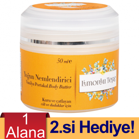 Yoğun Nemlendirici Vanilya Portakal - 50 ML (1 alıma 2.si hediye gelir)