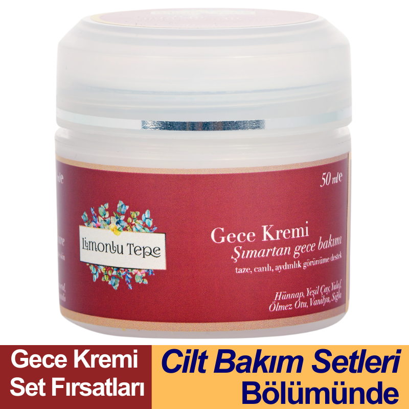 Gece Kremi - Şımartan Gece Bakımı - 50ML